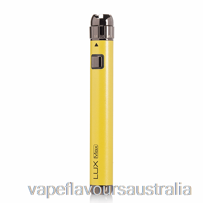 Vape Nicotine Australia Yocan Lux Max 510 Battery Yellow